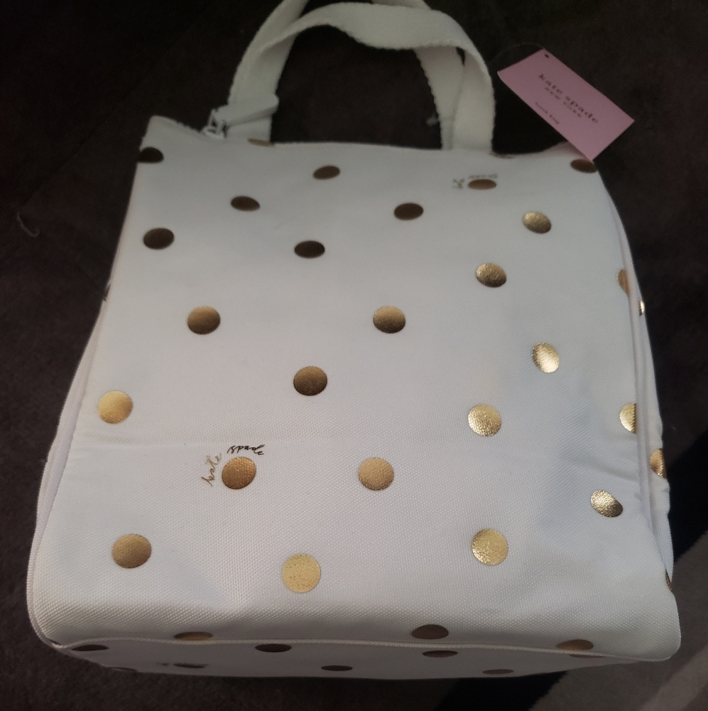 New Kate Spade Soft Cooler Lunch Bag - Picture 11 of 16